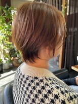 ヌーベルヴァーグ(Nouvelle Vague)&nbsp;ショートカット/ショートボブ/ベージュカラー