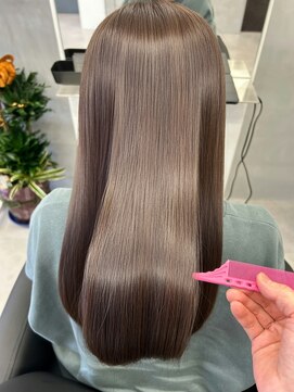 ゴート(GHOAT) チョコグレージュ髪質改善カラー