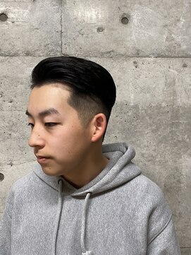 レンゲン(LENGEN) メンズパーマフェードバーバーツイスト理容室カット