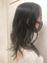 ラテ 錦糸町南口店(latte)&nbsp;くすみグリーンの大人グラデ