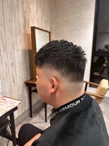 エヌアンドエー 杉戸高野台店(N&A)&nbsp;男らしさ溢れるフェードカット　メンズカット/フェード/黒髪