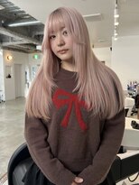 リヴ ウメダ(LIV umeda)&nbsp;ピンクベージュ/ブリーチ/ダブルカラー【梅田】