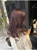 ラベンダーグレージュピンクラベンダーボルドーワインレッド暖色