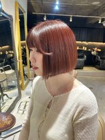 トリア(the tria)&nbsp;【chika】ピンクベージュ×ボブ