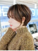 ショートボブ_F0950