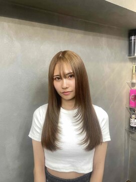 TNB トウキョウ 渋谷 渋谷本店(TNB TOKYO) ブリーチカラー＋レイヤースタイル！