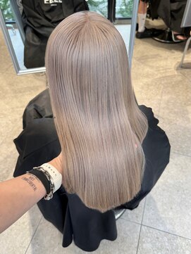 ペレ 梅田(PELE) ミディアムヘア/デザインカラー/フェイスフレーミング/梅田