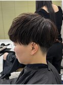 レディース刈り上げショートマッシュ