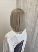 【CIEL×久光】ホワイトベージュボブ