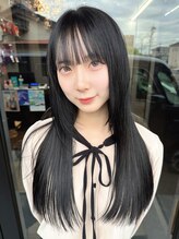 リリー ヘアーアンドビューティー(Lily) 黒髪ストレート