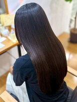 ミツバ(3tuba)&nbsp;美髪ストレート ツヤ髪 ロングヘア 髪質改善 20代 30代