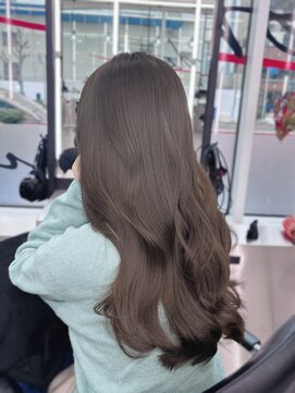 アルドーレフィエロ シンサイバシ(Ardore fiero shinsaibashi) モーブブラウン/ブリーチなしカラー【小山田繭】20代30代40代