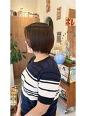大人ショートボブ