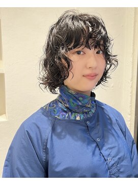 ボブレディースパーマ