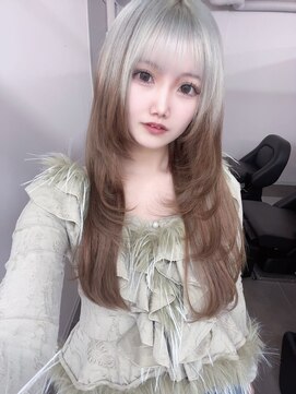 ハビット (habitt) シールエクステ/デザインカラー/ハイトーン