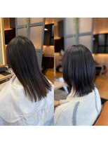 ナチュラル 古川店(Natural)&nbsp;古川　大崎市　縮毛矯正　髪質改善　トリートメント　艶髪カラー