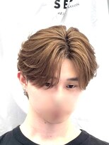 メンズヘアセンス 渋谷(MEN'S HAIR SENSE)&nbsp;ニュアンスパーマ/センターパート/メンズ/眉毛/フェザーパーマ