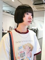 マカロニコースト(macaroni coast)&nbsp;姫カット ステップカット 前上がりボブ