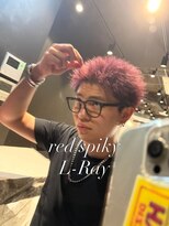 エルレイ 大分(L-Ray)&nbsp;スパイキーショート/レッドカラー/ハイトーンカラー［大分駅］