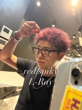 エルレイ 大分(L-Ray)&nbsp;スパイキーショート/レッドカラー/ハイトーンカラー［大分駅］