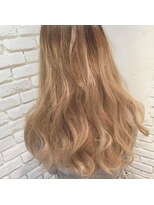 アジールヘア 池袋東口店(agir hair)&nbsp;外国人セレブ風グラデーション【池袋】池袋池袋東口