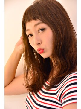 ヘアーデザイン ミヤビ 広尾(HAIR DESIGN MIYABI) ナチュラル☆イノセントロングＦ