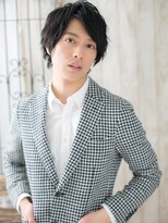 グルーミングサロン バーバー キャッスル 北浦和西口(Grooming salon Barber Castle) オシャレ黒髪ウェーブb