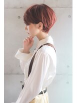 カライングドゥ(ing deux)&nbsp;スーツ短髪ツーブロック束感モテる黒髪シークレットパーマ流行