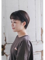 ホワイトルーム(White Room) 【マスクにも◎】オン眉マッシュバングのショート♪