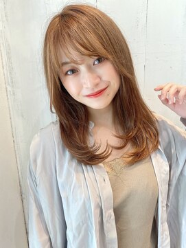 ガーデン ムサシコスギ(GARDEN MUSASHIKOSUGI) ナチュラルストレート/セミディレイヤー/伸ばしかけ/髪質改善