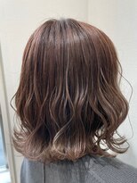 グラスヘア 石垣店(Grass Hair) シークレットハイライト×ベージュカラー