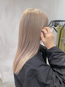 アリー 原宿 表参道(ALLY) 【ALLY 濱田】ハイトーンベージュ/ミルクティー 20代/30代/40代