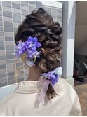 お花で可愛く☆パーティーアレンジ