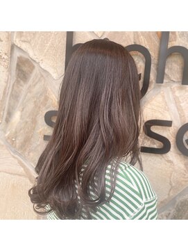 ナチュラルハイセンス 本店(natural high sense) ロング×大人ミルクティー 似合わせカット/町屋駅