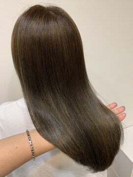 シェノン 武庫之荘(CHAINON) 髪質改善/グレージュカラー/黒髪/ココアベージュ/ボブウルフ