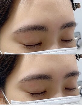 ウプヘアサロン ナチュラルブロウリフト