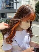 ココット 京橋店(cocotte)&nbsp;インナーカラーオレンジ