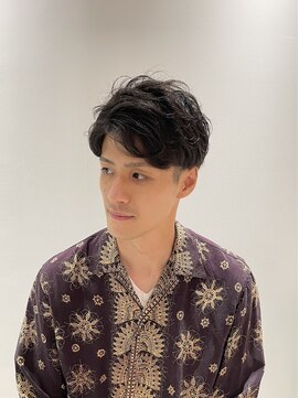 エデュコスゥリール(educo per sourile) 無造作メンズパーマスタイル