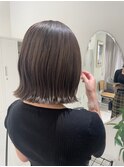 大人かわいい20代30代40代小顔ショコラベージュ1Zina千葉