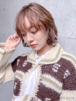 オーブ ヘアー フォール 山形東原町店(AUBE HAIR fall) 20代・30代_あごライン_垢ぬけミニボブ