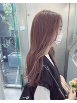 シェリ ヘアデザイン(CHERIE hair design) ●さりげなインナー薄ピンク