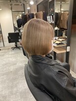 ラフ 難波店(LAFF) #ショコラアッシュ#ヘルシースタイル#ふんわりカール