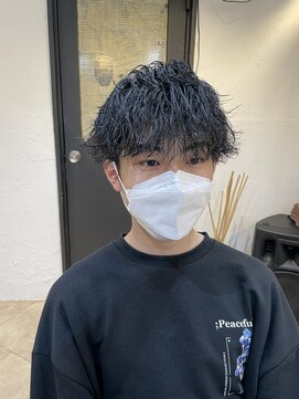 ロストシティ 横浜(LOST CITY) 波巻きツイスパMIXスタイル