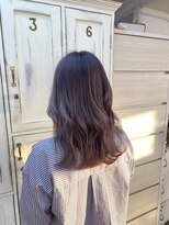 クラン ヘアーアンドスタジオ(CLAN hair & studio)&nbsp;パープルベージュカラー