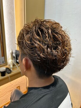 モテナ アット ベッピン(motenas at Beppin s) メンズ/パーマ ショート/ブラウン