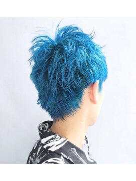 ミュー(Mu) 青髪