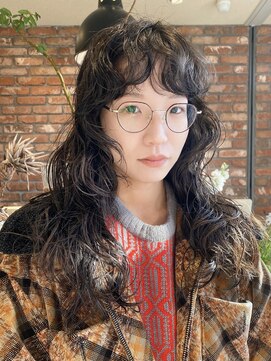 ボコカ(bococa) 【macana指名】ニュアンスパーマ ロングパーマ 前髪パーマ