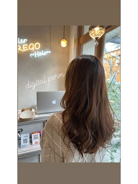アトリエレゴ(atelier REGO) 【大人の魅力漂うデジタルパーマで美髪へ☆】