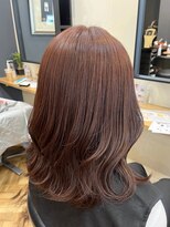 アルター(aL ter)&nbsp;暖色カラー［切りっぱなしボブ/美髪/ピンクブラウン/鎌取］