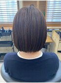 まろやかブラウン/ショートボブ
